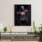 Halloween Paint by Numbers Kit for Adults-Skull Number Painting for Adults,Skeleton Adult Paint by Number Kits on Canvas for Decoration Gift16X20Inch